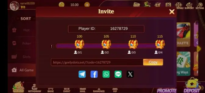 Geely Slots Game APP