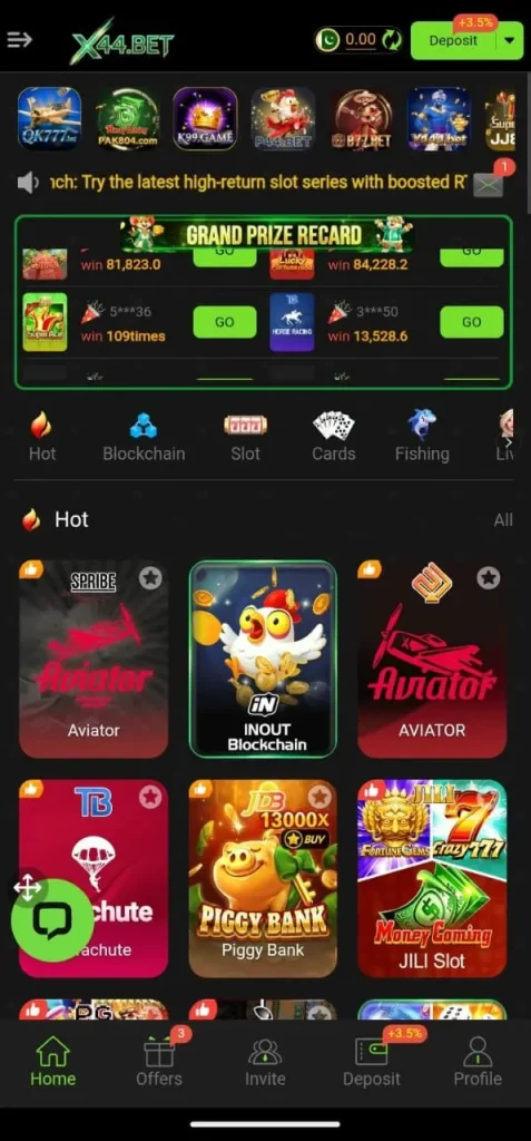X44 Bet Game Download
