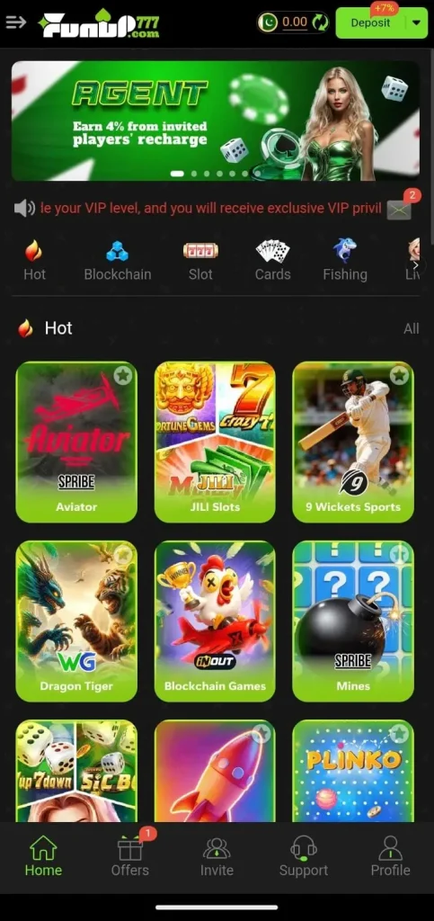 Funup777 Game Download